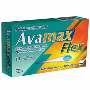 AVAMAX FLEX X 10 CPS. BLANDAS